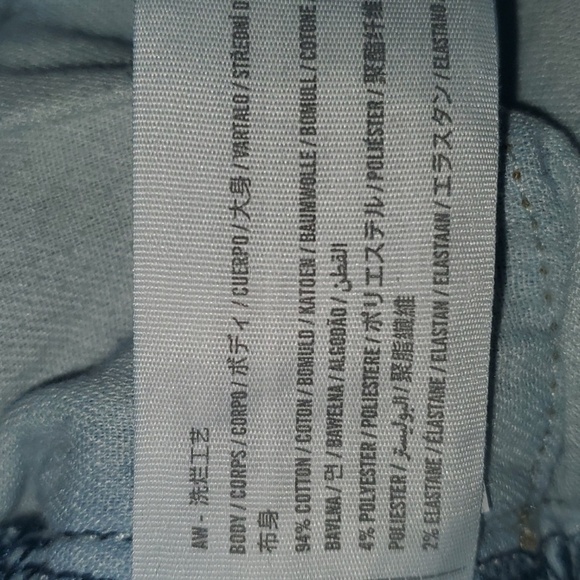 Abercrombie & Fitch jeans men's size 28 blue destroyed skinny stretch - Picture 16 of 16